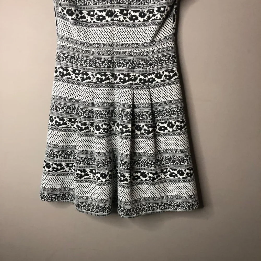 Plenty by Tracy Reese Black and White Mini Dress - Picture 7 of 9
